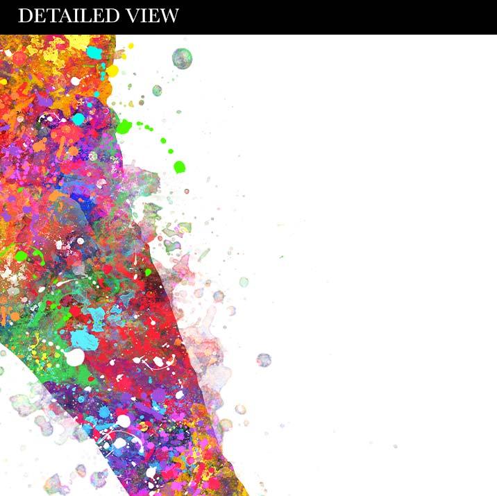 American Football Watercolour Print - Genefy Art