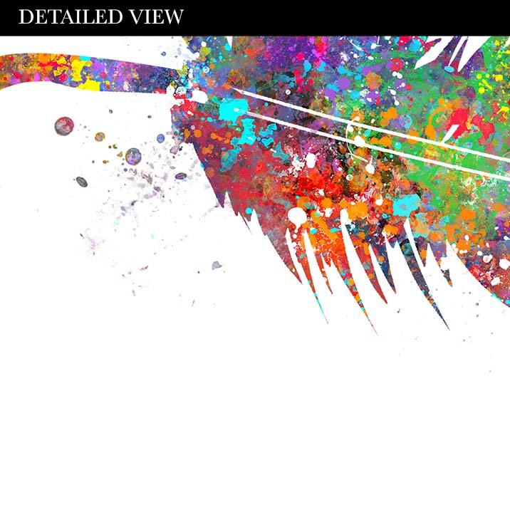 Birds Feather Quote Watercolour Print - Genefy Art