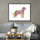 Bullmastiff Watercolour Print - Genefy Art