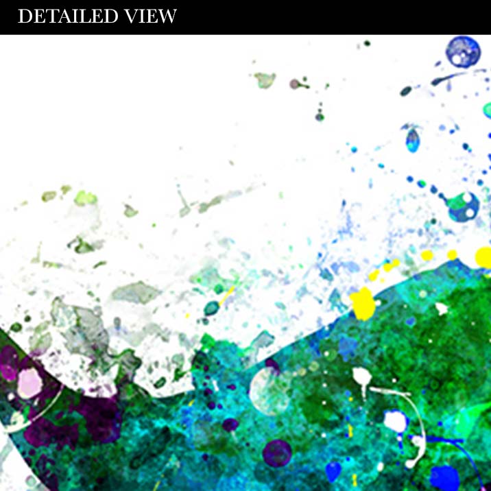 Dinosaur Brachiosaurus Watercolour Print - Genefy Art