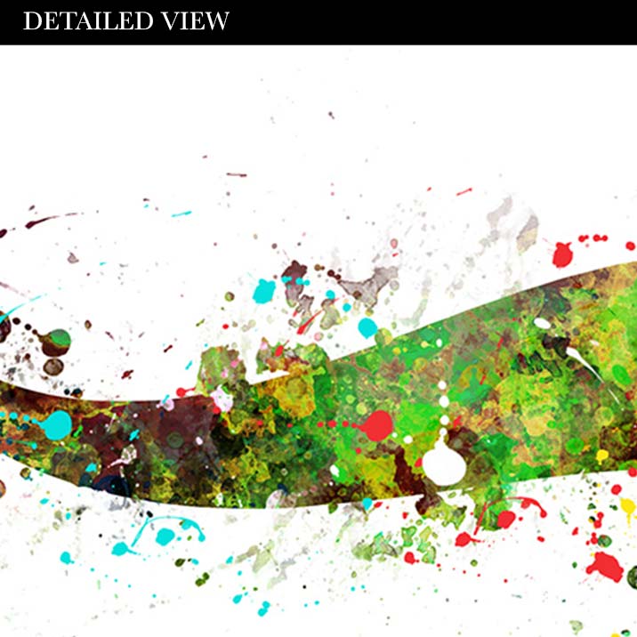 Dinosaur Raptor Watercolour Print