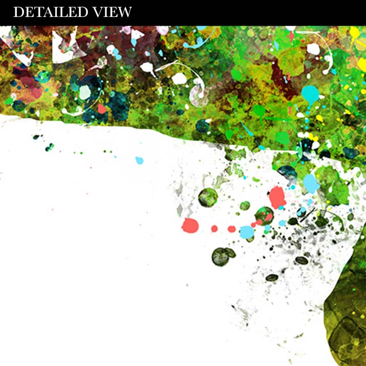 Dinosaur Stegosaurus Watercolour Print - Genefy Art