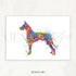 Great Dane Watercolour Print - Genefy Art