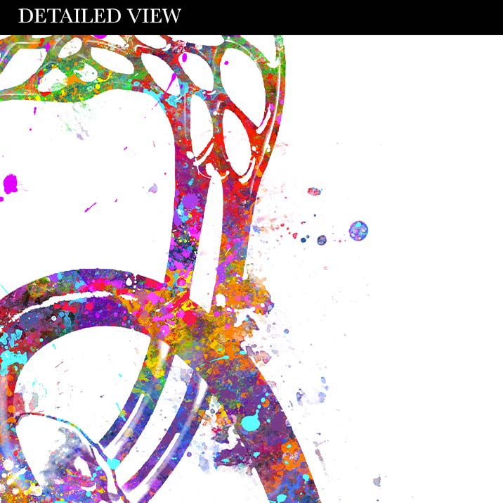 Lymphatic System Watercolour Art Print