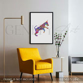 Miniature Pinscher Watercolour Print - Genefy Art