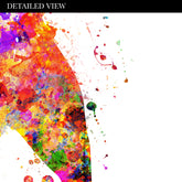 Staffordshire Bull Terrier Love Quote Watercolour Print - Genefy Art