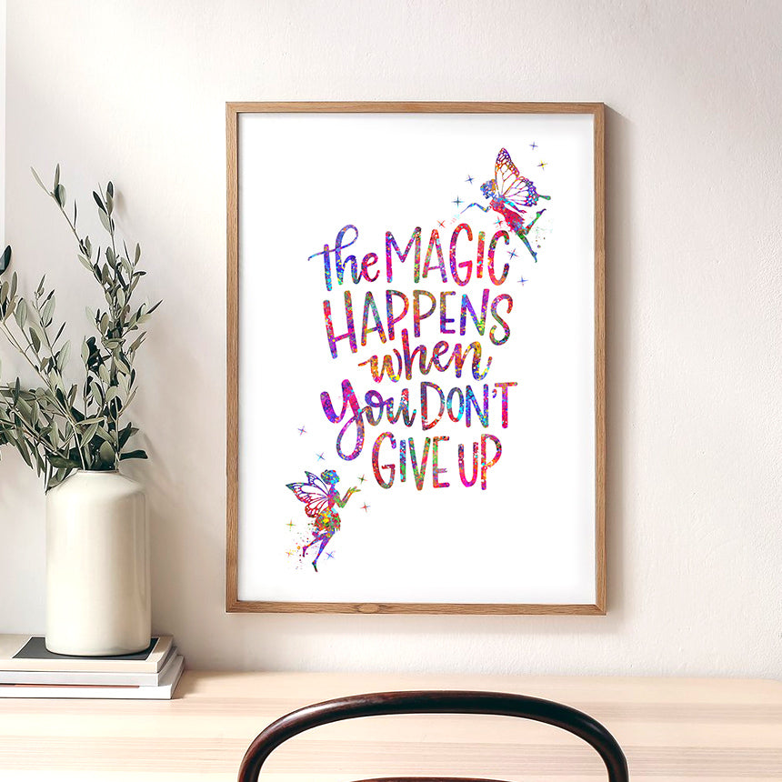 The Magic Happens When You Don&