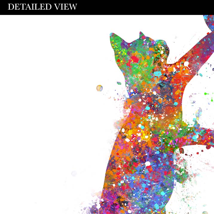 Veterinary Caduceus Medical Symbol Watercolour Print