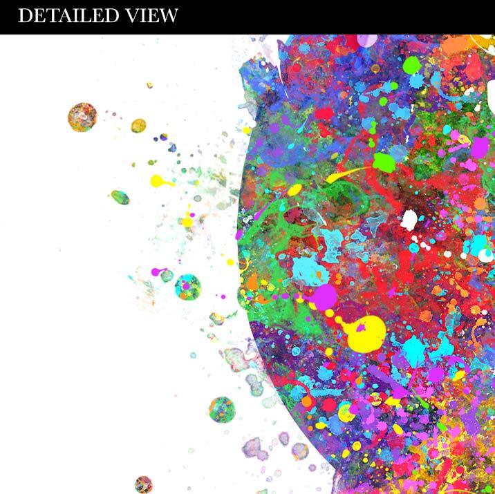 Acoustic Guitar Watercolour Art - Genefy Art