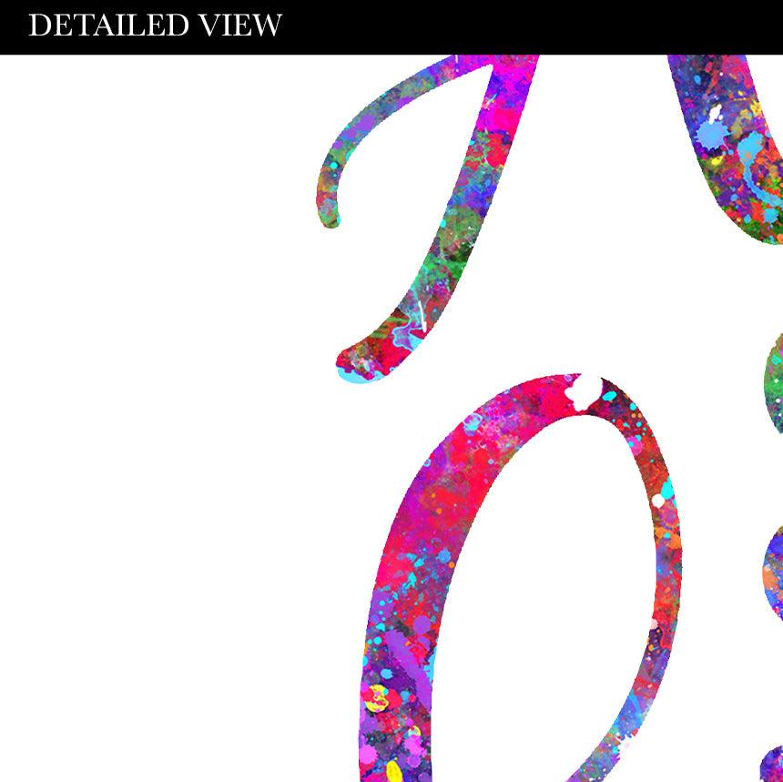 Always Stay Humble and Kind Quote Watercolour Print - Genefy Art