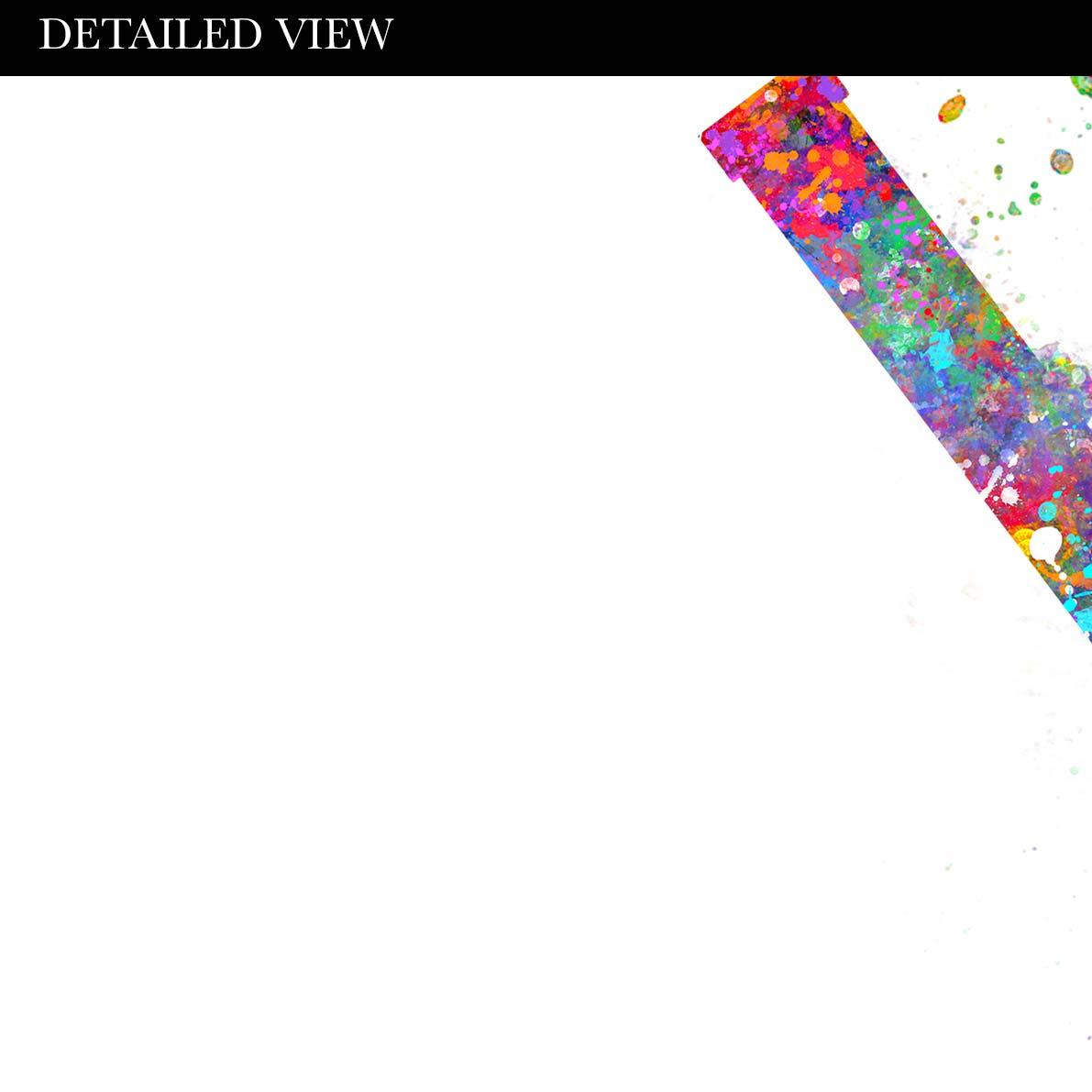 Baking Quote Watercolour Print - You only live once lick the bowl - Genefy Art