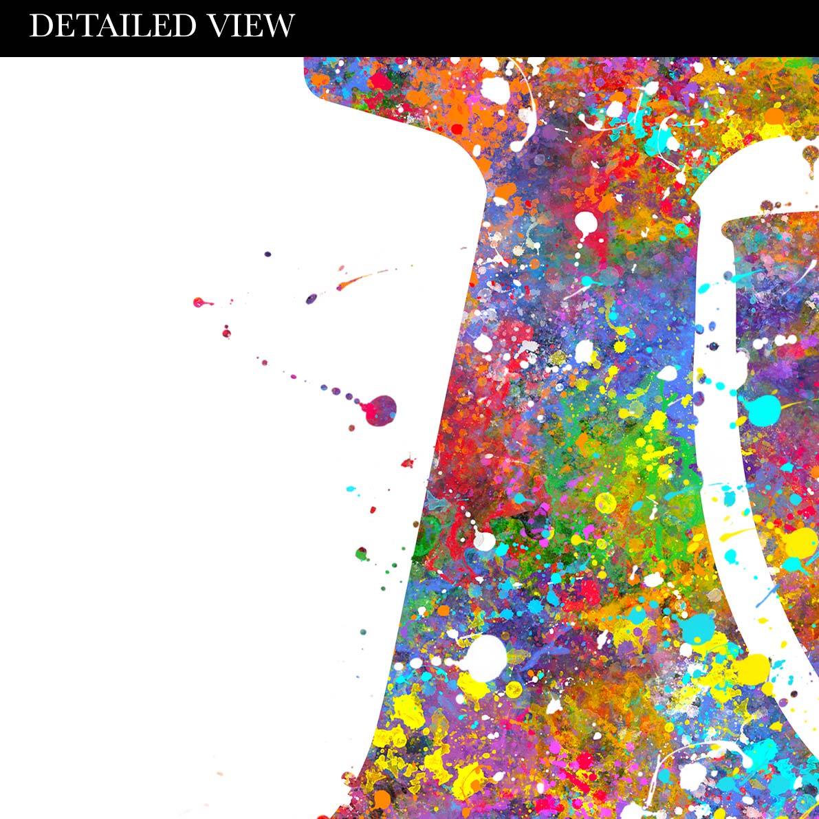 Baking Quote Watercolour Print - Mix It Up - Genefy Art