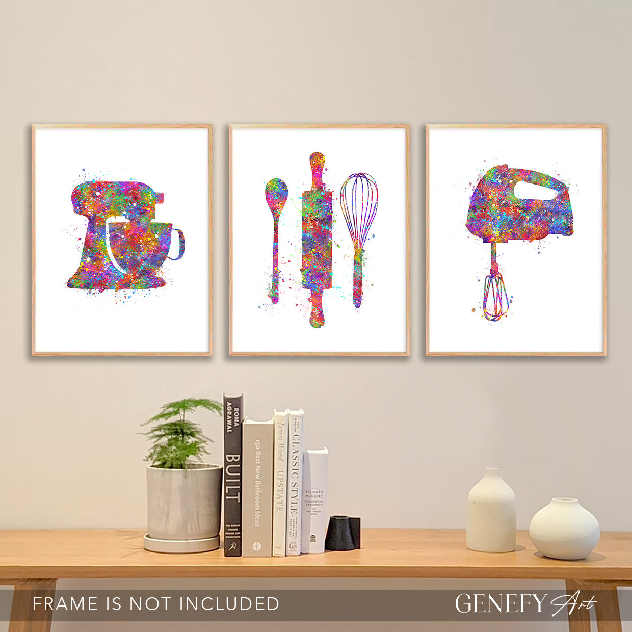 Kitchen Art Set of 3 Prints