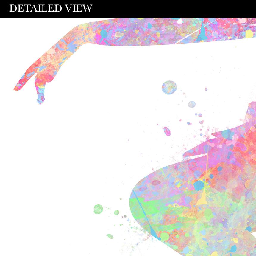 Ballerina Watercolour Print - Genefy Art