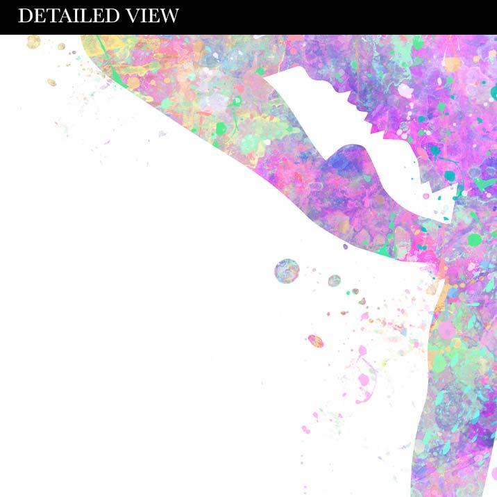 Ballerina Watercolour Print - Genefy Art