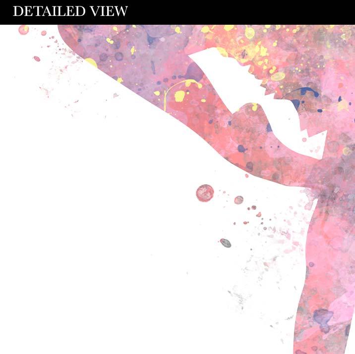 Ballerina Watercolour Print - Genefy Art