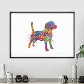 Beagle Watercolour Print