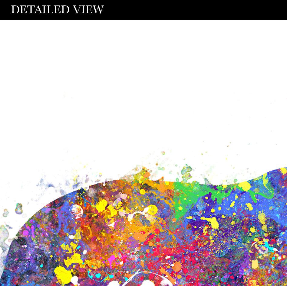 Bear Family of 6 Watercolour Art Print - Genefy Art