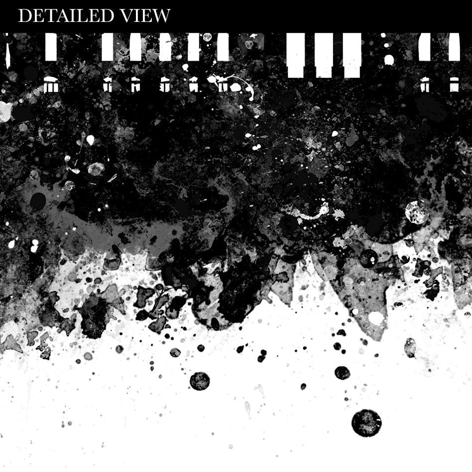 Berlin Skyline Black and White Art Print - Genefy Art