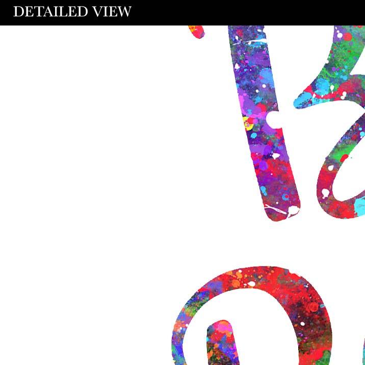 Be Silly Be Honest Be Kind Quote Watercolour Print - Genefy Art