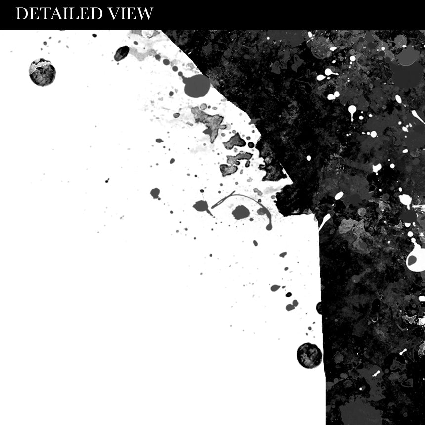 Taekwondo Black and White Watercolour Print