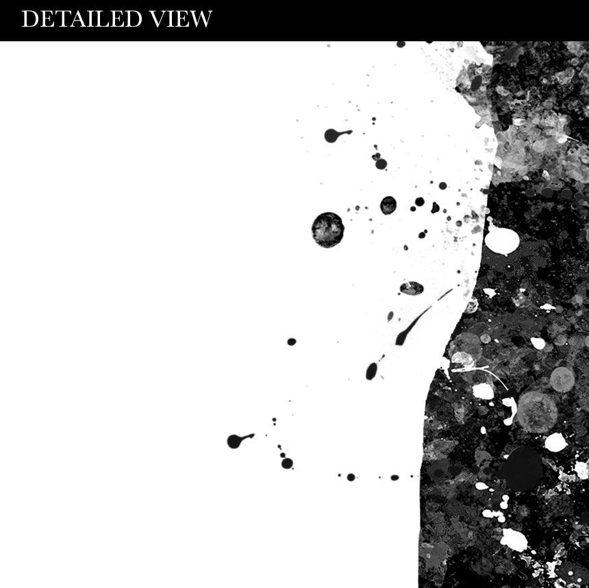 Black and White Bodybuilder Art Print - Genefy Art