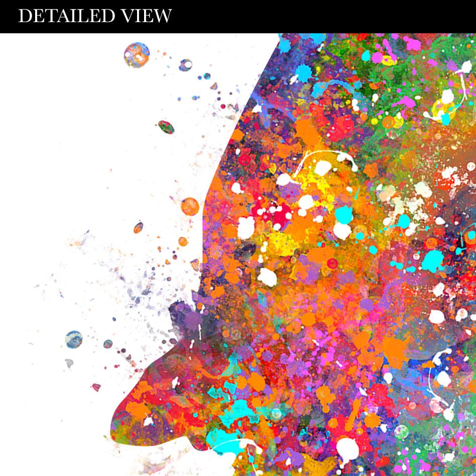 Boxer Couple Watercolour Print - Genefy Art