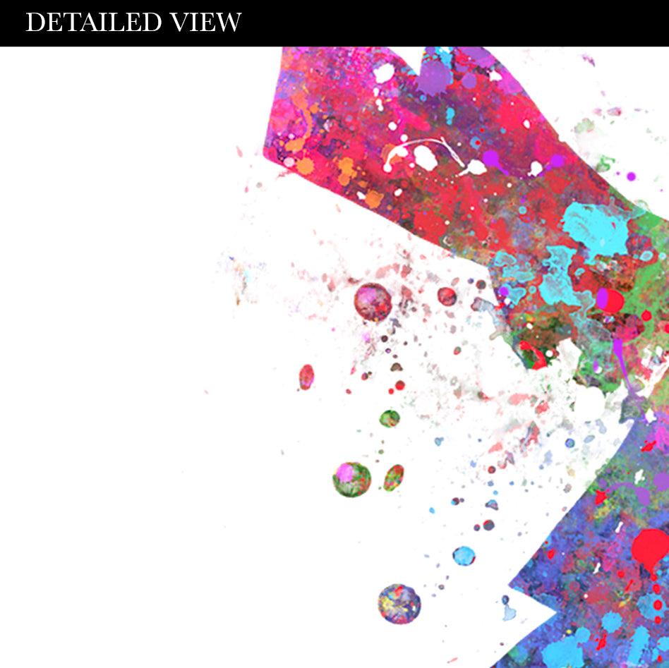 Boy and Girl Reading Book Watercolour Print - Genefy Art