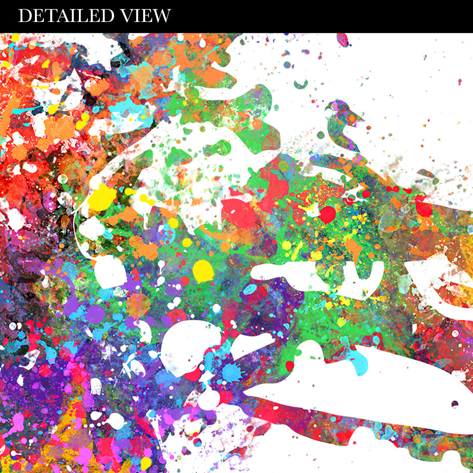 Brain Cells Watercolour Print - Genefy Art