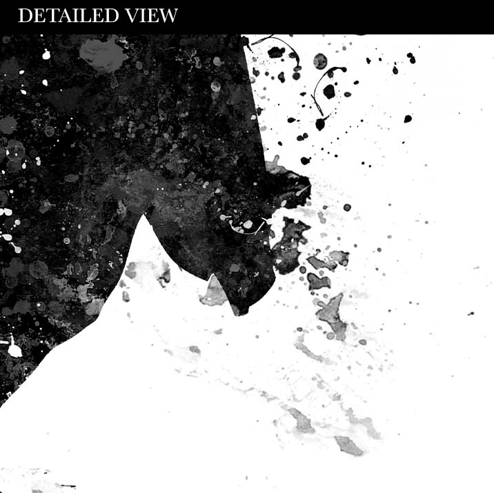 Breakdance Black and White Watercolour Print