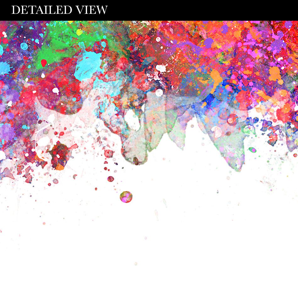 Budapest Skyline Watercolour Print - Genefy Art