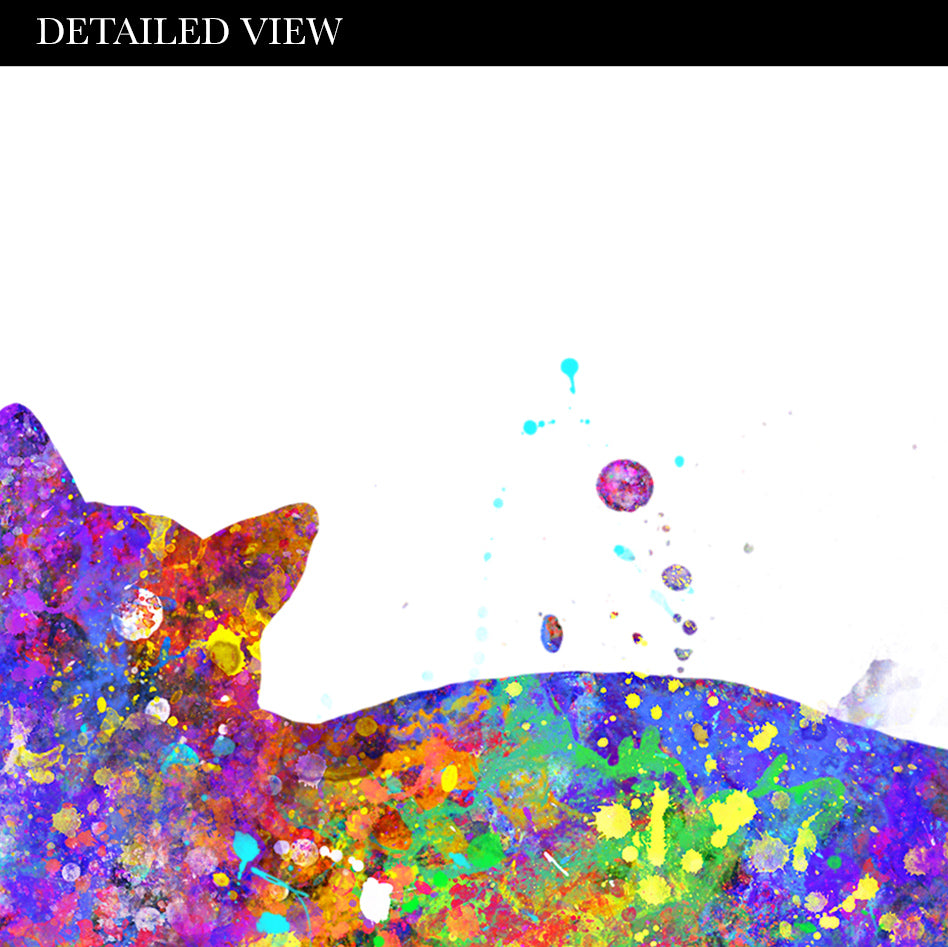 Cat Family Watercolour Print