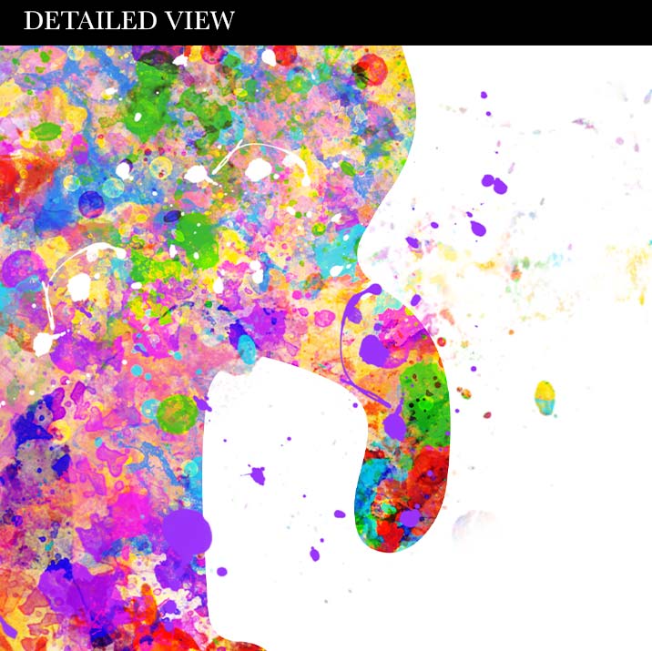 Cat Watercolour Print