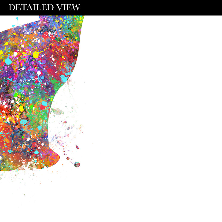 Cat Couple Watercolour Print