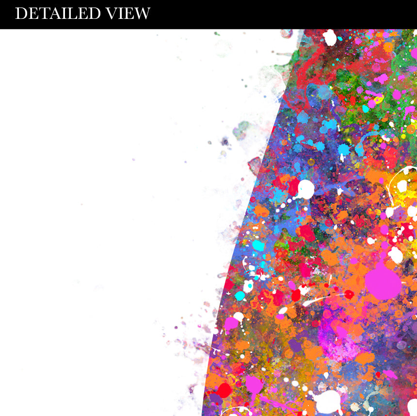 Champagne Flute Watercolour Print