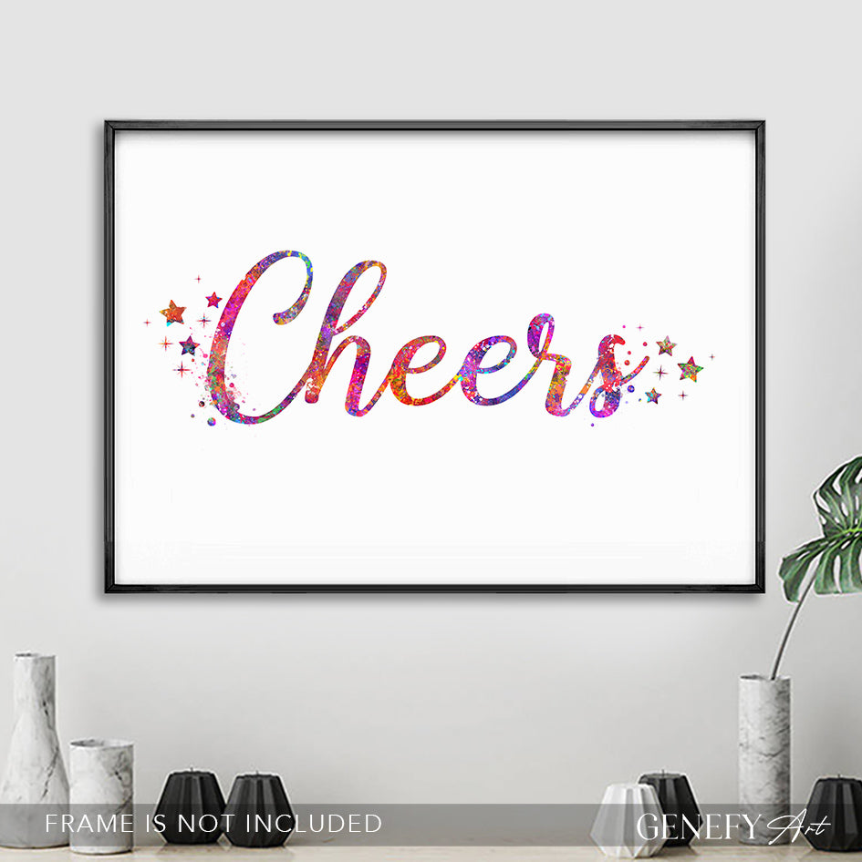 Cheers Print