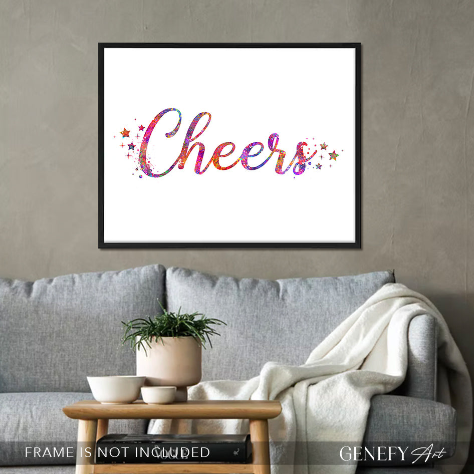 Cheers Print