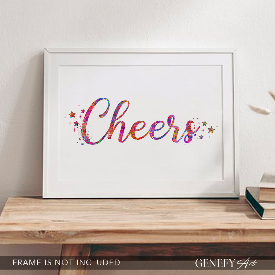 Cheers Print