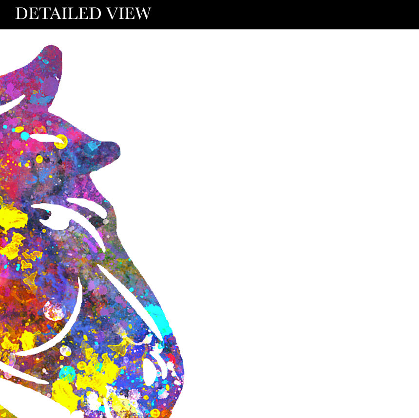 Chess Watercolour Art Print