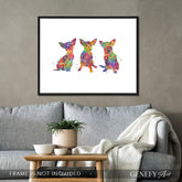 Chihuahua Watercolour Print - Genefy Art