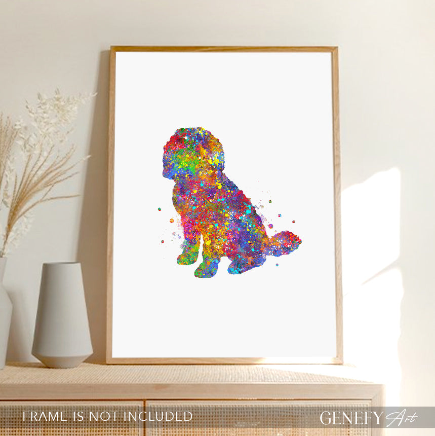 Cockapoo Dog Print
