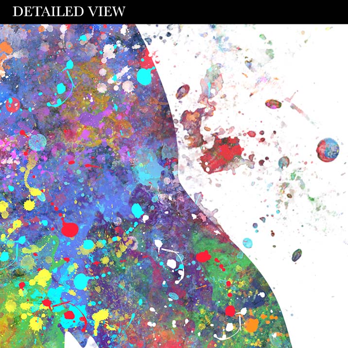 Collie Watercolour Print