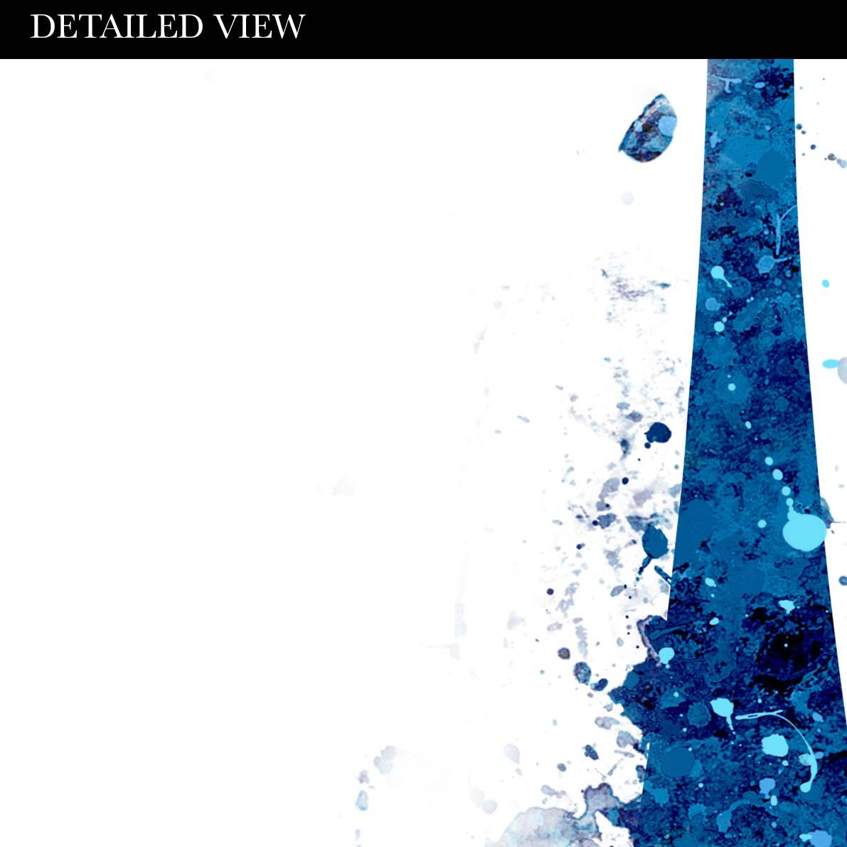 Blue Cutlery Watercolour Kitchen Print - Genefy Art