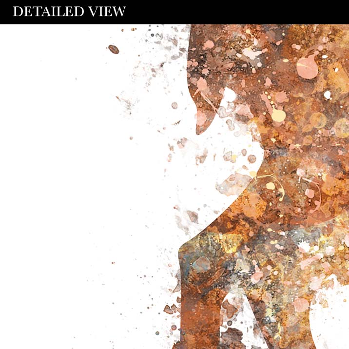 Deer Watercolour Art Print