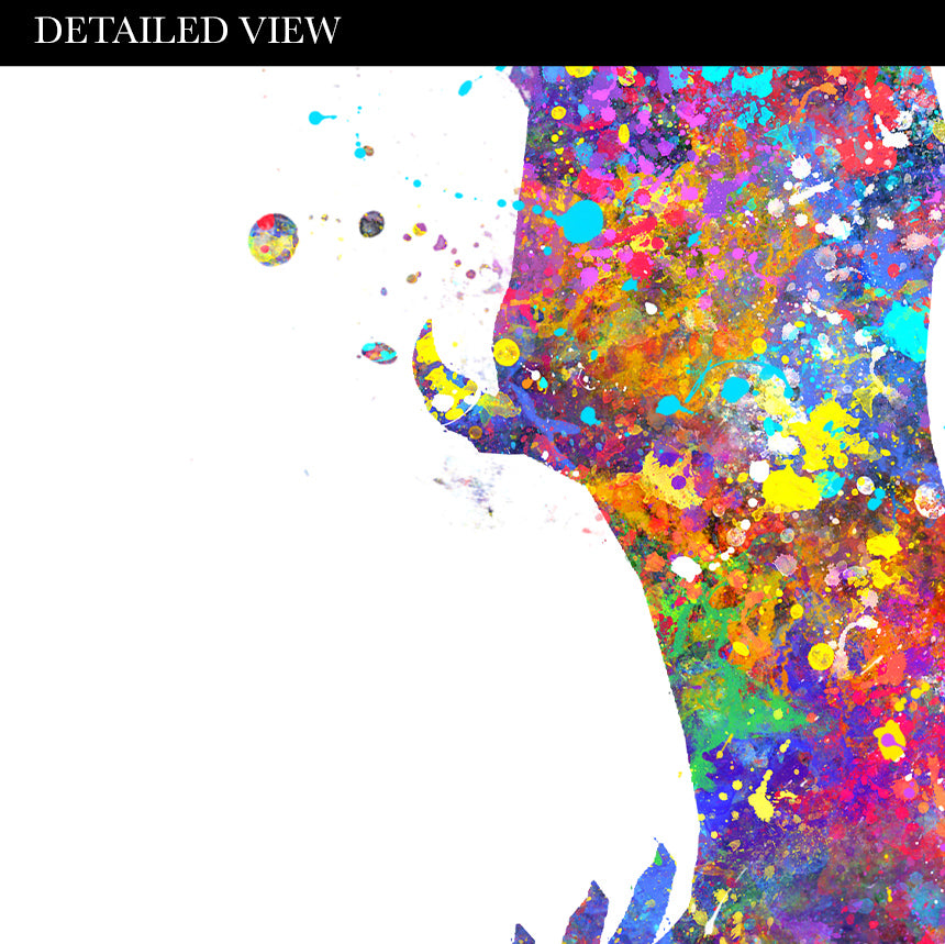 Dragon Watercolour Art Print