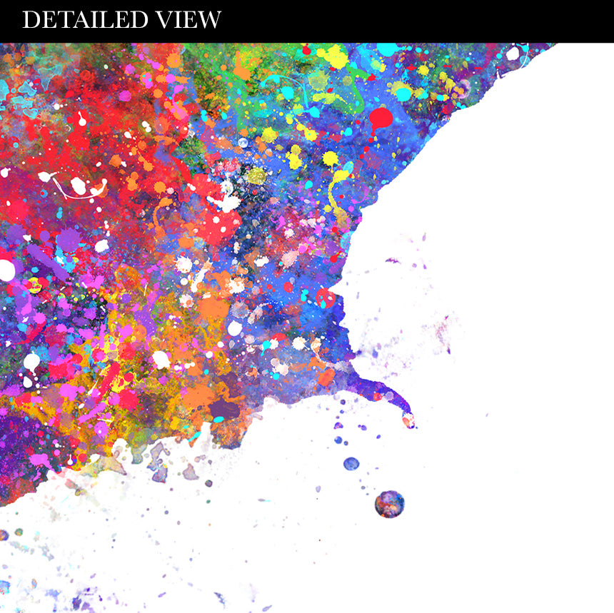 Dragon Watercolour Art Print