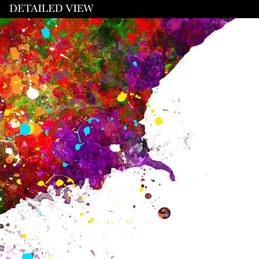 Dragon Watercolour Art Print