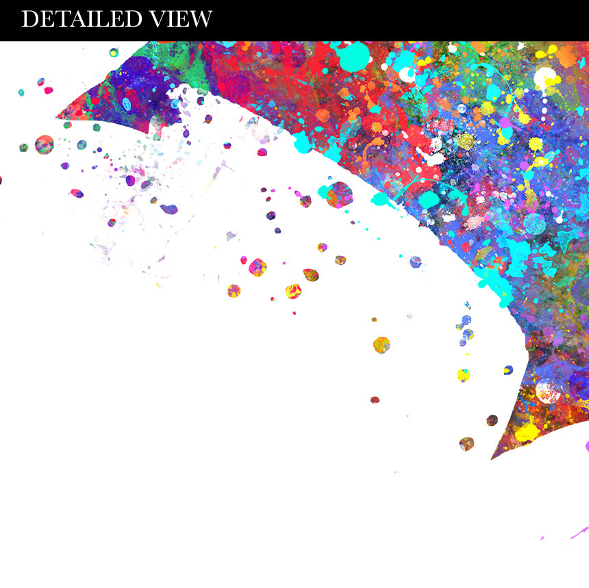 Dragon Watercolour Art Print