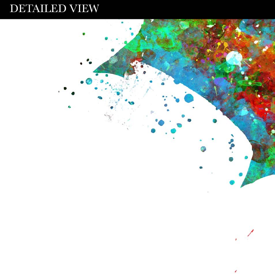 Dragon Art - Red Green Blue - Set of 3 Prints