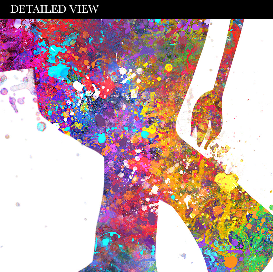 Elephant and Squirrel Quote Watercolour Art